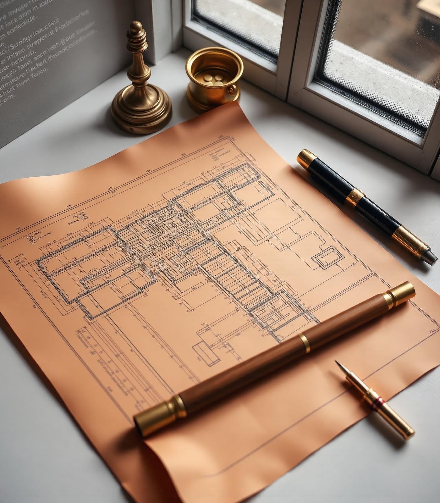 Engineering drawings and instruments